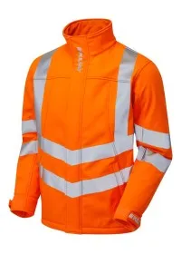 Pulsarail Orange Hi Vis Soft Shell Jacket PR535