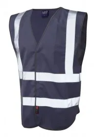 Leo Hi Vis Vest In Navy W05