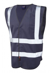 Leo Hi Vis Vest In Navy W05