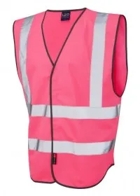 Leo Hi Vis Vest In Pink W05