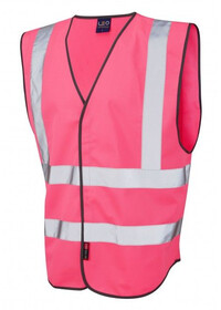 Leo Hi Vis Vest In Pink W05