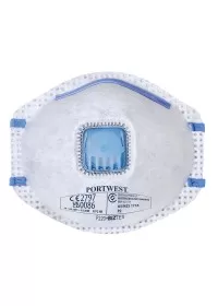 Portwest P220 FFP2 Carbon Valved Mask pack 10