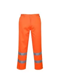 HIVIS TROUSERS  orange  Workwear Nation Ltd