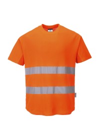 Mesh Hi Vis T shirt Portwest C394