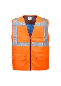 Portwest CV02 Hi-Vis Cooling Vest Orange Front