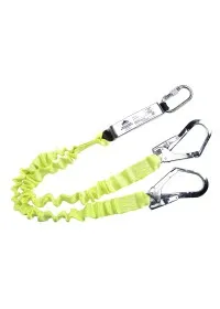 Portwest FP52 Double Lanyard Elasticated With Shock Absorber