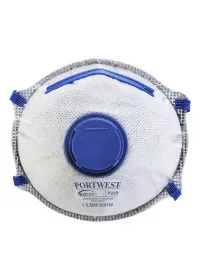 Portwest P223 FFP2 Carbon Valved Mask pack 10