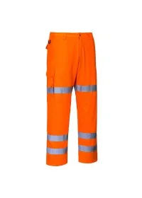 Portwest RT49 HiVis Three Band Combat Trousers