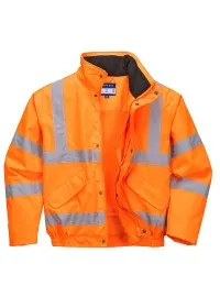 Portwest RT62 Hi Vis Breathable Bomber Jacket