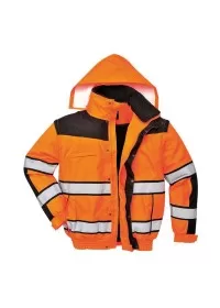 Portwest C466 Hi-Vis Classic Bomber Orange