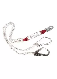 Portwest FP25 Double Lanyard Shock Absorbing White
