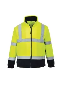 Portwest F301 Hi-Vis 2-Tone Fleece Yell-Nav
