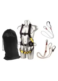 Portwest FP65 Construction Fall Arrest Kit Black