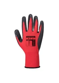 Portwest A174 Flex Grip Latex Glove Red-Black