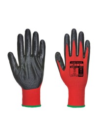 Portwest A310 Flexo Grip Glove Red-Black
