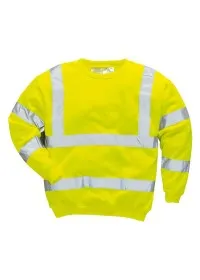 Portwest B303 Hi-Vis Sweatshirt Yellow