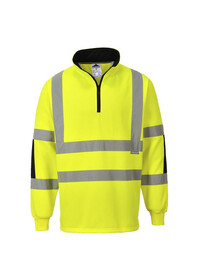 Portwest B308 Xenon Rugby Sweatshirt Yellow