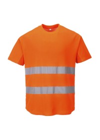 Portwest C394 Hi-Vis Mesh T-Shirt Orange