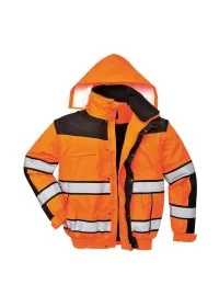 Portwest C466 Hi-Vis Classic Bomber Orange