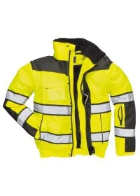 Portwest C466 Hi-Vis Classic Bomber Yellow