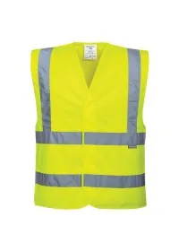 Portwest C470 Hi-Vis Band and Brace Vest Yellow