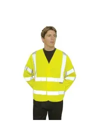 Portwest C473 Hi-Vis 2 Band Jacket Yellow