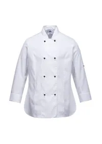 Portwest C837 Rachel Chef Jacket White