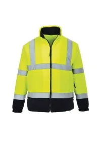 Portwest F301 Hi-Vis 2-Tone Fleece Yell-Nav