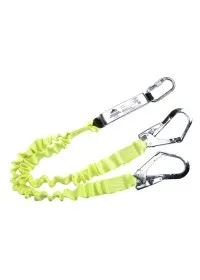 Portwest FP52 Double Lanyard Elasticated Yellow
