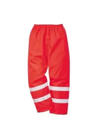 Portwest S480 Hi-Vis Traffic Trouser Red