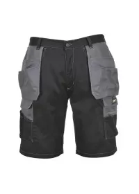 Portwest KS18 Granite Holster Shorts Black-grey