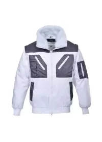 Portwest PJ20 Pilot Jacket 2-Tone White