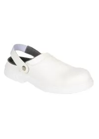 Portwest FW82 Safety Clog 34/1 White