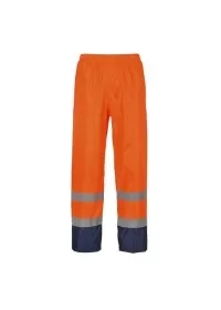 Portwest H444 Hi-Vis Classic Contrast Trouse Ora-Nav