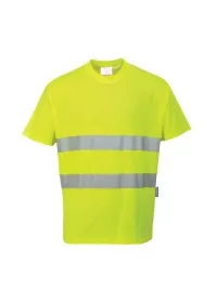 Portwest S172 Cotton Comfort T-Shirt Yellow