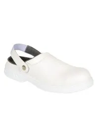 Portwest FW82 Safety Clog 34/1 White