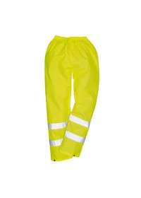 Portwest H441 Hi-Vis Rain Trousers Yellow