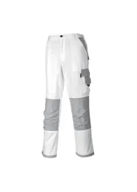 Portwest KS54 Painters Pro Trousers White