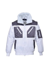 Portwest PJ20 Pilot Jacket 2-Tone White