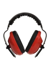 Portwest PW48 Classic Plus Ear Protector Red