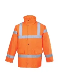 Portwest RT30 Hi-Vis Traffic Jacket RIS Orange