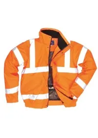 Portwest RT62 Class 3 Bomber Jacket Orange