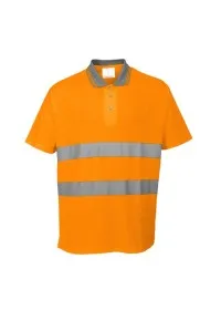 Portwest S171 Cotton Comfort Polo Shirt Orange