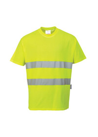 Portwest S172 Cotton Comfort T-Shirt Yellow