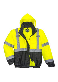 Portwest S365 Hi-Vis Premium 3in1 Bomber Jkt Yellow