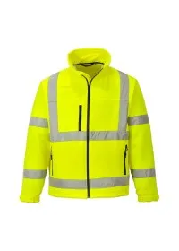 Portwest S424 Hi-Vis Softshell Jacket Yellow