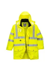 Portwest S427 Hi-Vis 7-in-1 Jacket Yellow