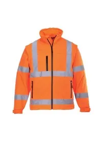 Portwest S428 Hi-Vis Softshell Jacket Orange
