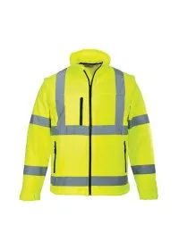Portwest S428 Hi-Vis Softshell Jacket Yellow