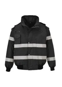 Portwest S435 Iona 3in1 Bomber Jacket Black